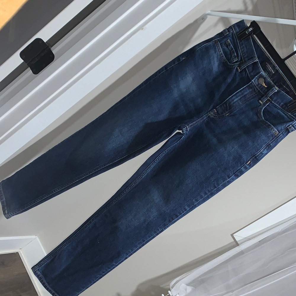 Banana Republic Dark Blue Straight Leg Jeans